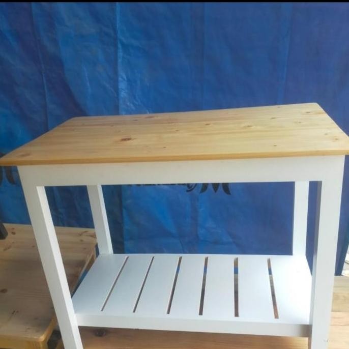 Custom Meja Rak1 Jati Belanda