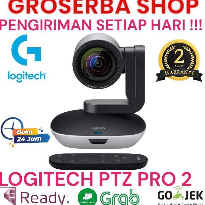 Logitech Cc2900Ep Ptz Pro 2 - Webcam Logitech Ptz Pro 2 Kamera Video Resmi Co
