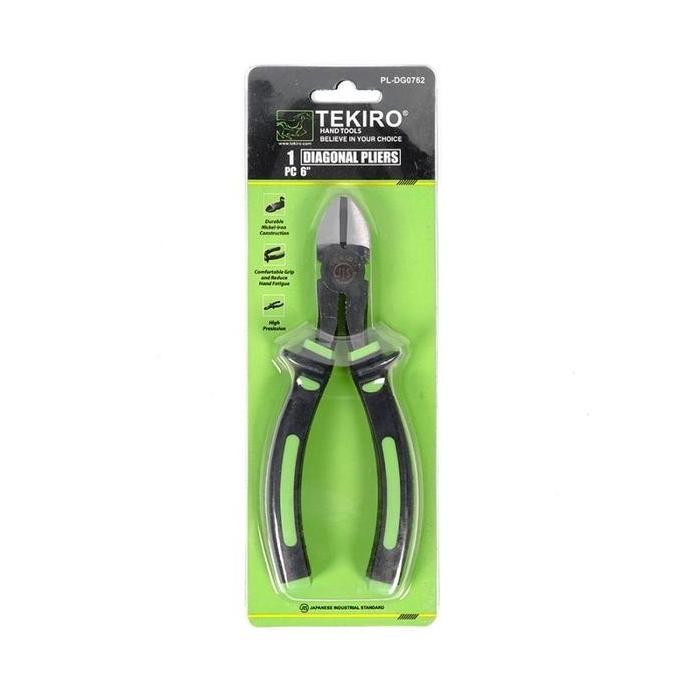 TERMURAH - Tekiro Tang Potong 6" Tang Kabel 6 inch Knip Diagonal Cutting Plier