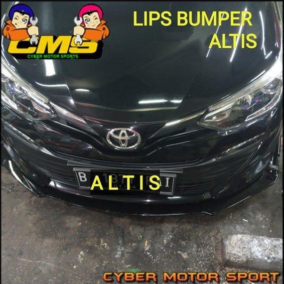 Lips bumper depan toyota altis. lips bumper bodykit altis. front lips Best Original