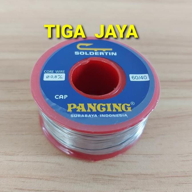 Timah Solder Patri Cap Pancing Rol Besar 60/40 0,8mm 250 gr Murah