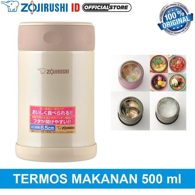 Siap Kirim ZOJIRUSHI Food Jar SW-EAE50 500ml - Termos Makanan Stainless Original