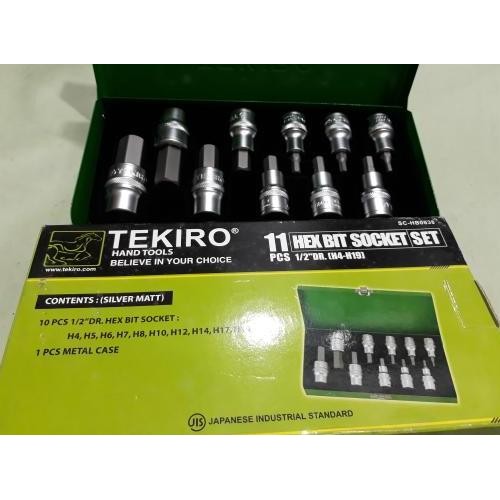 Kunci Shock L Set Tekiro 11Pcs Co