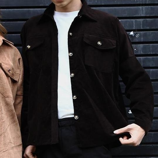 Promo Mavis Corduroy Outer / Oversize Shirt / Outer Corduroy Unisex