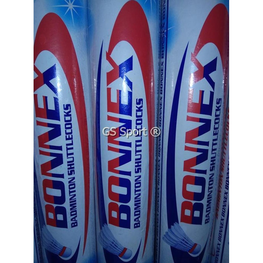 Produk Baru Shuttlecock BONNEX Putih - Kok Badminton Kualitas Standar Nasional