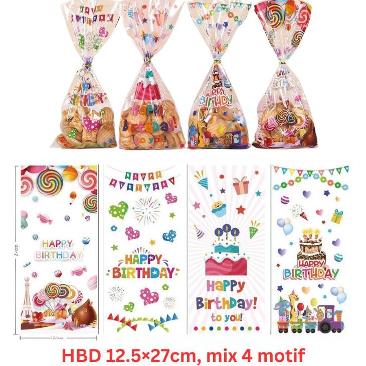 

Kh Isi 50 Lembar Plastik Bingkisan Hadiah Snack 13x27cm Ulang Tahun Karakter Lucu Plastik Snack Ultah Anak Cowok Cewek Ulang Tahun Plastik Biskuit Permen aSt