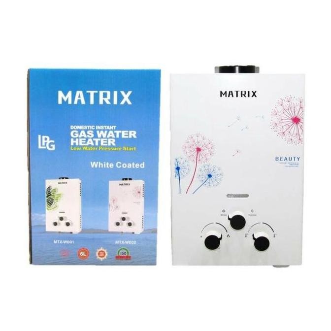 WATER HEATER PEMANAS AIR GAS DIGITAL FINITO/MATRIX : W01/W02 ORIGINAL DAN TERPERCAYA