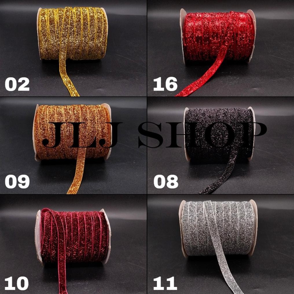 

Pita Berudu Metalic 50 Yard Efek Kilauan Elegan aSt