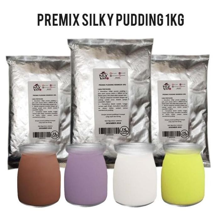 

(Allthebest) PREMIX SILKY PUDDING 1KG - BUBUK SOFT PUDDING - BUBUK SILKY PUDDING