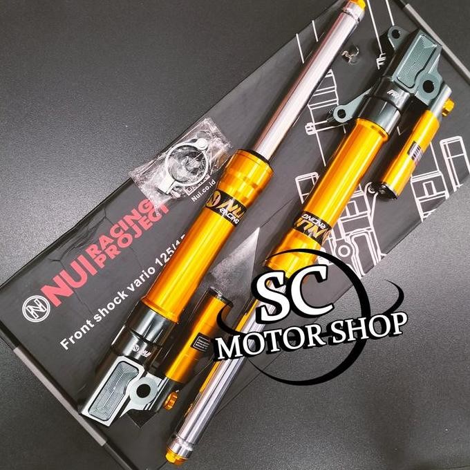 Promo Shock depan NUI racing project vario 125 - vario 150 - scoopy - beat COD
