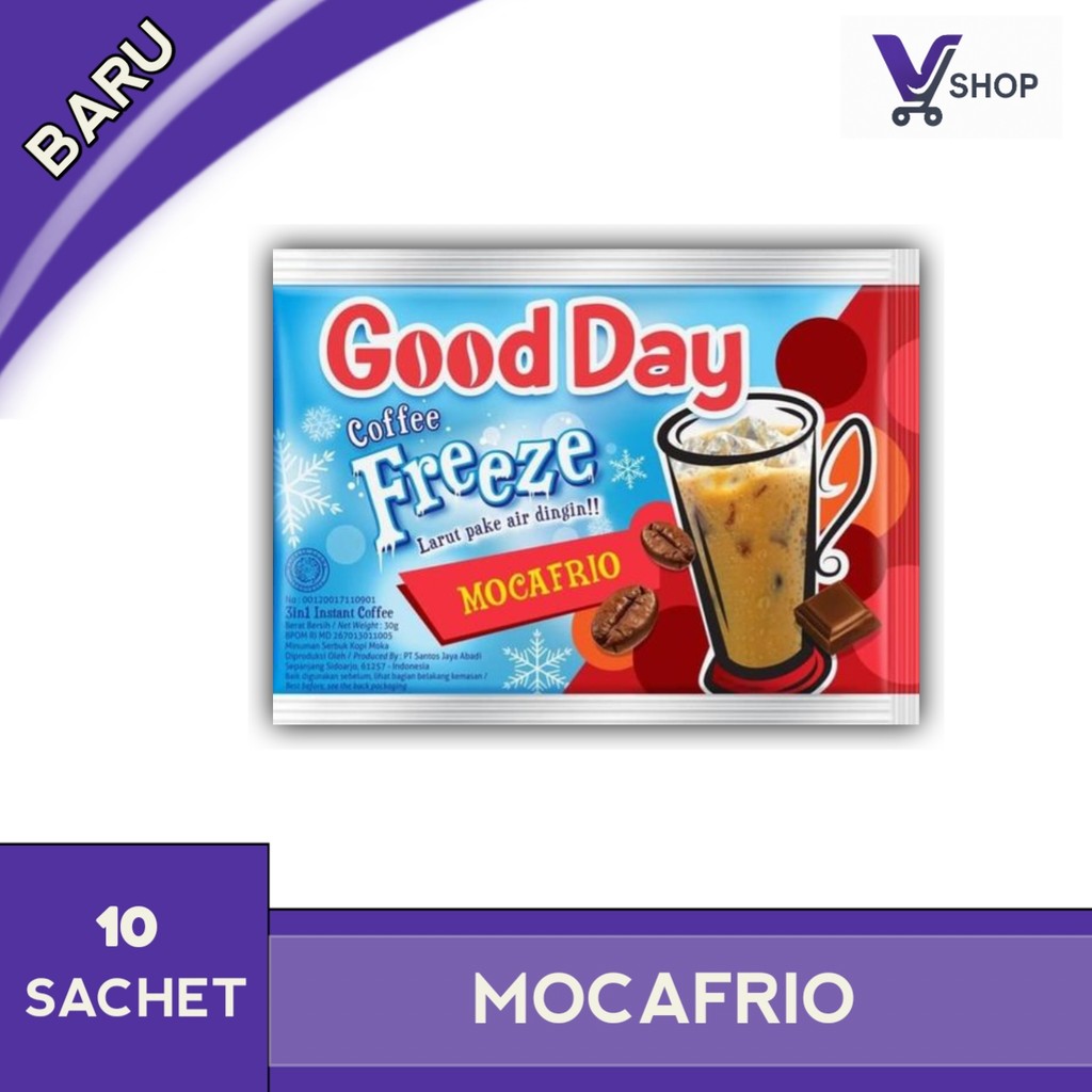 

(Vshop) Good day freeze 1 renceng - 10 sachet