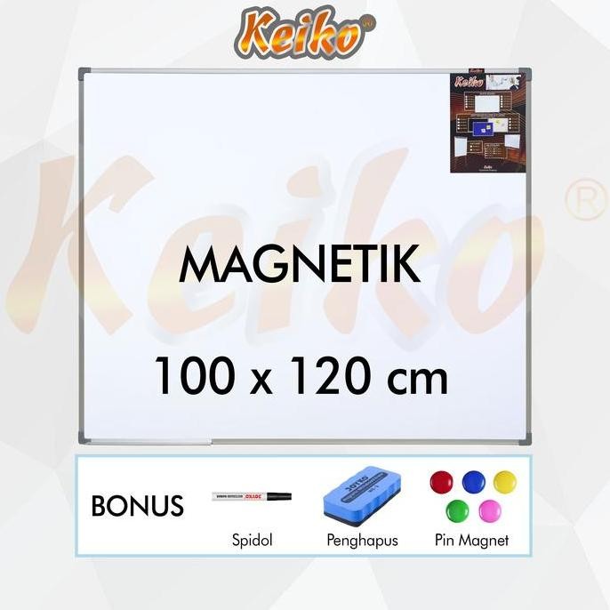 

Siap Kirim Keiko Whiteboard Magnet Gantung 100x120cm Single Face - Papan Tulis Dinding