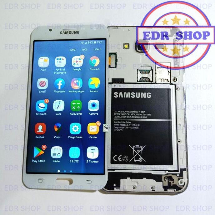 Lcd Samsung Galaxy J7 2015 J700G J700F Lcd Touchscreen Original Putih MURAH