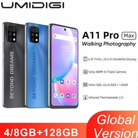 Umidigi A11 Pro Max Versi Global 8Gb/128Gb Co