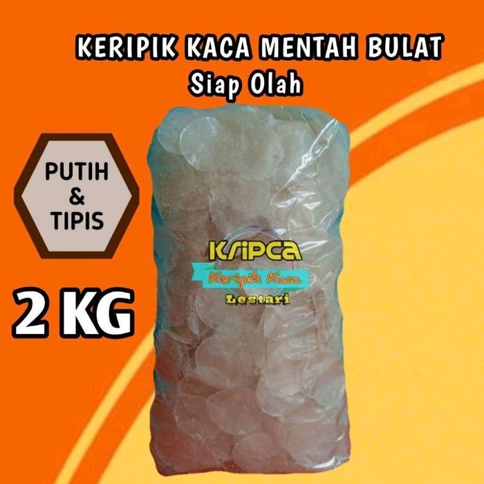 

CCF Keripik Kaca Kiloan Mentah 2 kg siap olah Putih & Tipis Promo Gratis ongkir