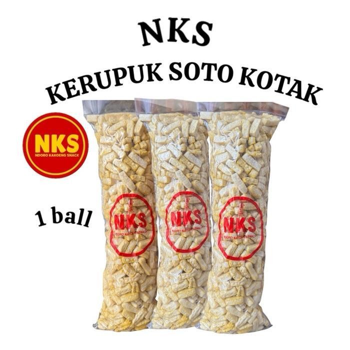 

Ccf Kerupuk Soto Kotak -Nks- 1 Ball 500Gr Cemilan Gurih Lezat Nikmat Favorit Keluarga Camilan Makanan