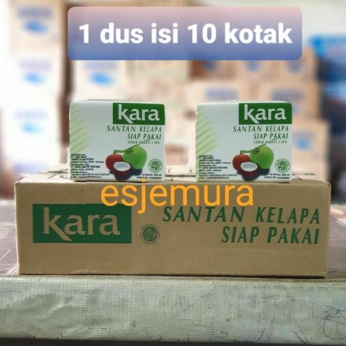 

Promo Kara 200Ml / Santan Kara 200Ml - Per Dus Kemasan Ekonomis
