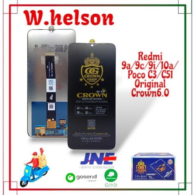 LCD FULLSET TOUCHSCREEN XIAOMI REDMI 9A / 9C ORIGINAL MURAH