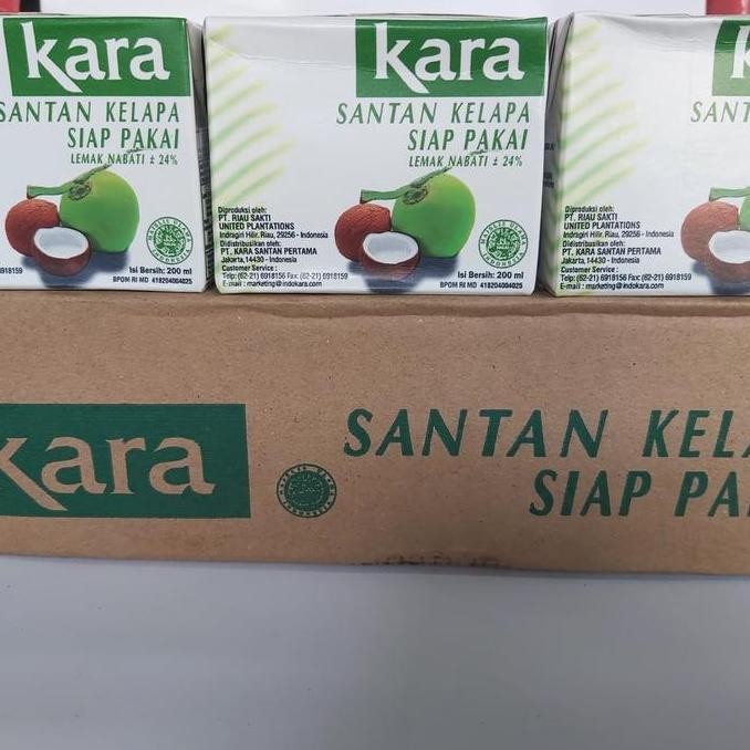 

Promo Santan Kara Cair 200Ml Per Dus Isi 10 - Santan Literan Mini