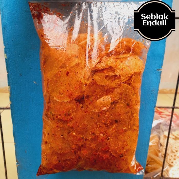 

CCF Kripik Kaca Pedas Daun Jeruk 500 Gram food snacks snack kripca keripik Camilan Singkong Cemilan singkong emping singkong