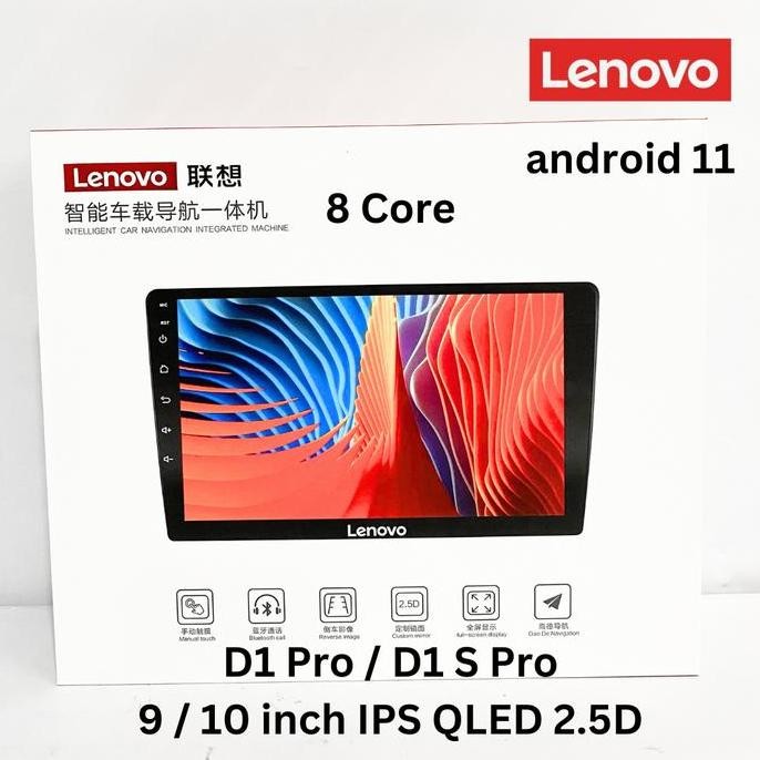 SIAP KIRIM LENOVO ANDROID HEAD UNIT D1 PRO RAM 4/64GB DAN 6/128GB QLED IPS 4G