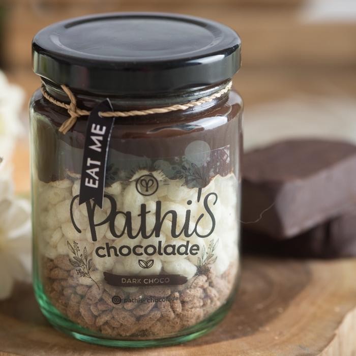 

Ccf Dark Choco - Pathi'S Chocolade Chocolate In Jar Cemilan Coklat Food