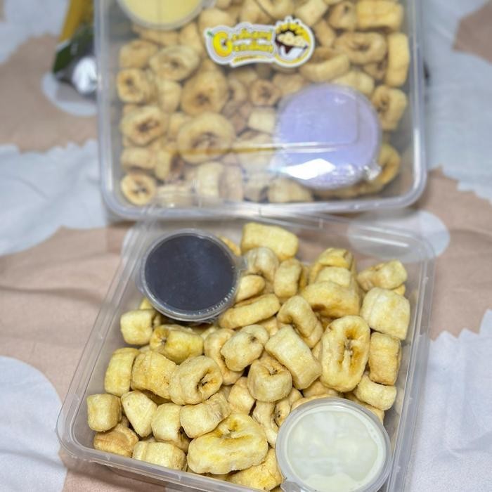 

Ccf Gedhang Gendhut Double Deep Sauce - Keripik Pisang - Pisang Crispy