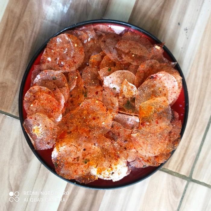 

CCF keripik kaca pedas daun jeruk 250 Grm