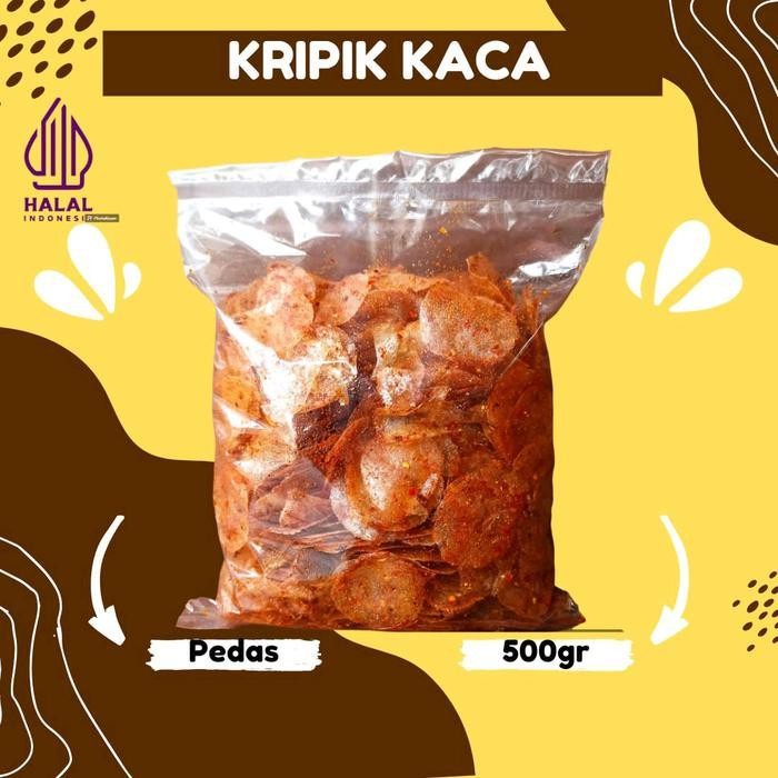 

CCF KERIPIK KACA 500GR PEDAS JERUK