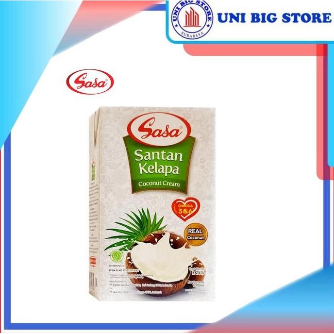 

Promo Sasa Santan Cair Instan 1 Liter Original Santan Kelapa Asli Shopee
