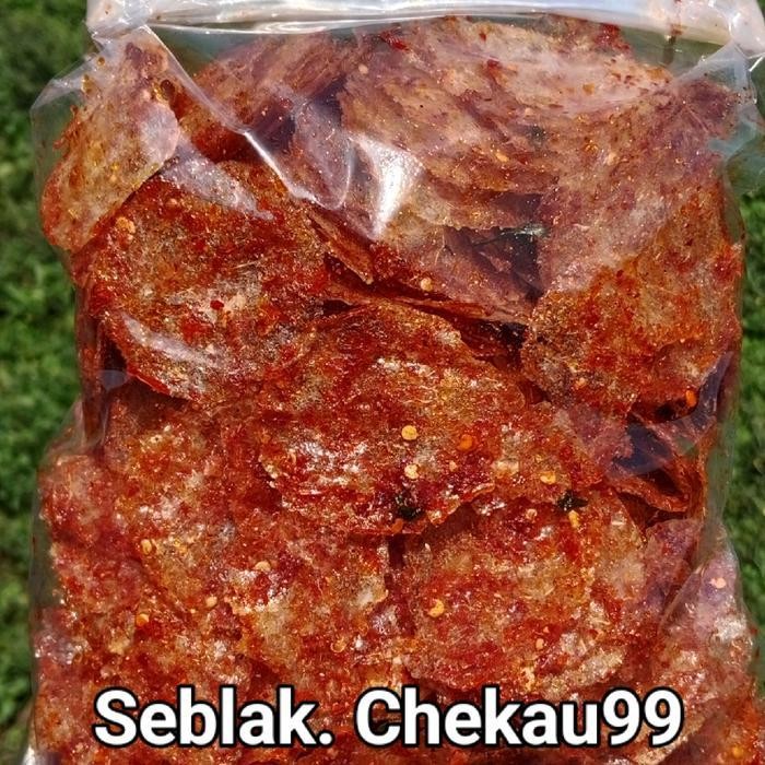 

CCF promo 500gr seblak keripik kaca super kriuk Snacks Kripca Kripik kaca