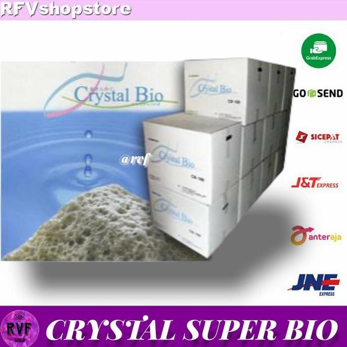 Tersedia Crystal Super Bio Media Filter Kristal Aquarium Kolam Ikan