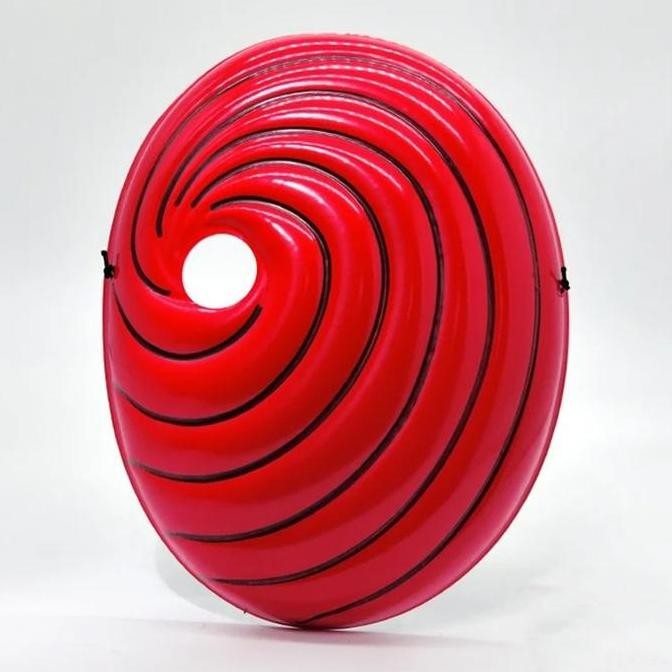 Masker Obito Oranye Merah Topeng Cosplay Anime Topeng Naruto Cos Obito