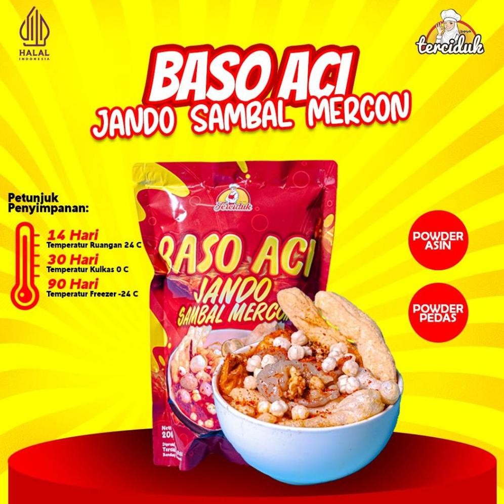 

Paket Bundling Hampers 5 Bungkus Terciduk Food [Baso Aci Pedas Jando + Baso Aci Kari Ayam + Baso Aci Tulang Rangu + Cimol Mozarella + Seblak Kuah Cikur] Terbaru