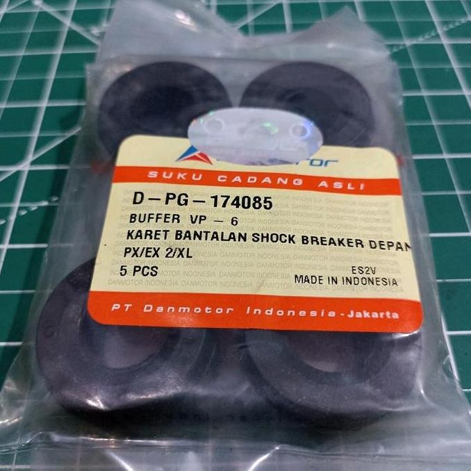 Karet Bantalan Shock Depan Danmotor Untuk Vespa PX Excel PTS