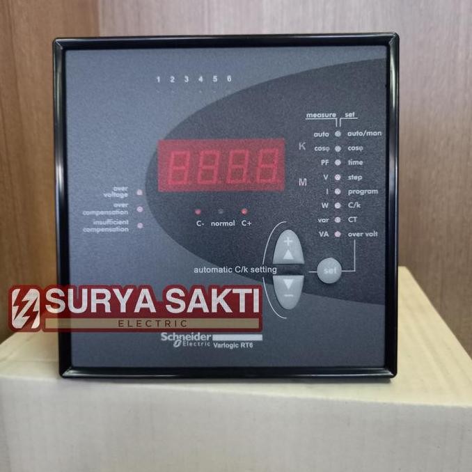 Schneider Regulator Kapasitor 6 Step Varlogic Rt6 51207