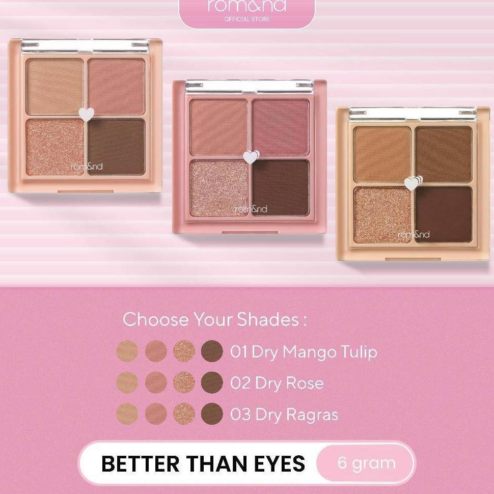 Romand Romnd Better Than Eyes 6.5G Eye Shadow Palette Exp 2026