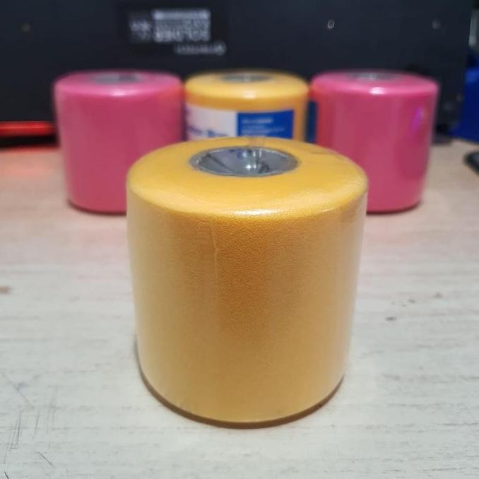 Siap Kirim Grip Cushion Wrap Yonex Ac380 Original - Warna Kuning Busa Raket