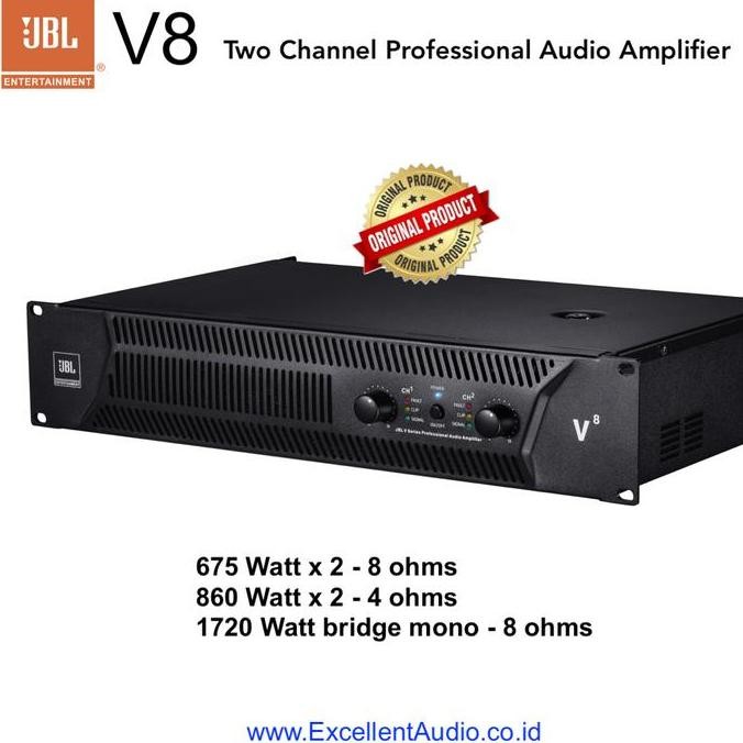 POWER AMPLIFIER JBL V8 ORIGINAL DAN TERPERCAYA