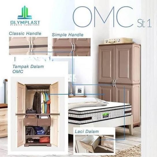 Lemari Olymplast Gantung Cermin