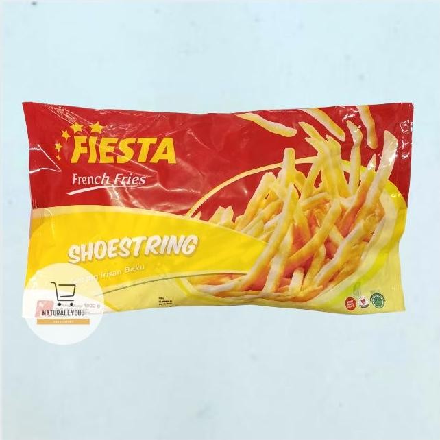 

Kentang Goreng Shoestring Fiesta 1Kg French Fries Potato Pasti Ori