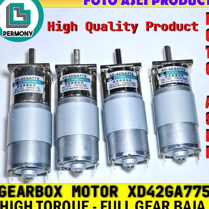 Xd42Ga775 Motor Gearbox Rs775 Xd-Ga775