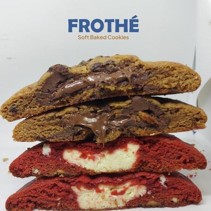 

Frothe Big Cookies Rasa Original Nutella Kukis Premium Jumbo Stok Terbatas