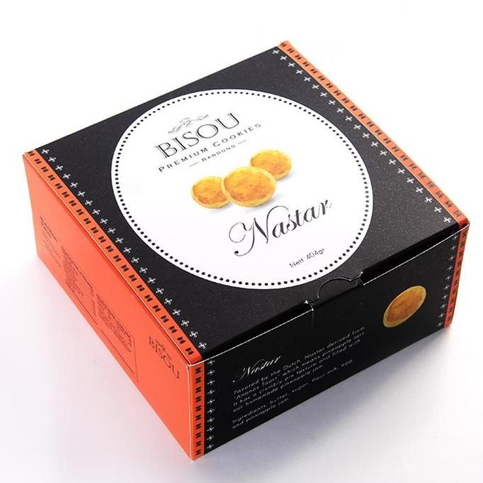 

Nastar Kue Kering Lebaran Bisou Premium Cookies - Cemilan Favorit Stok Terbatas