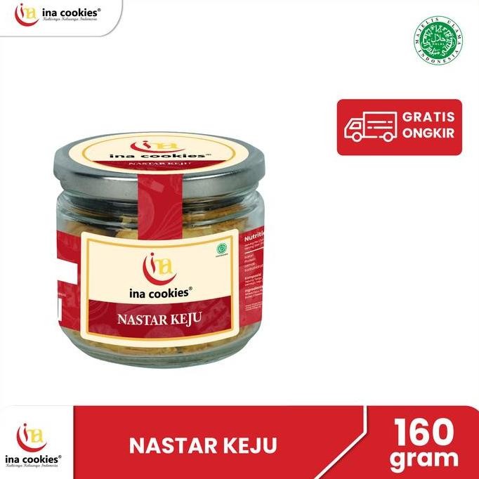 

Kue Kering Nastar Keju Toples Premium Jar Ina Cookies Stok Terbatas