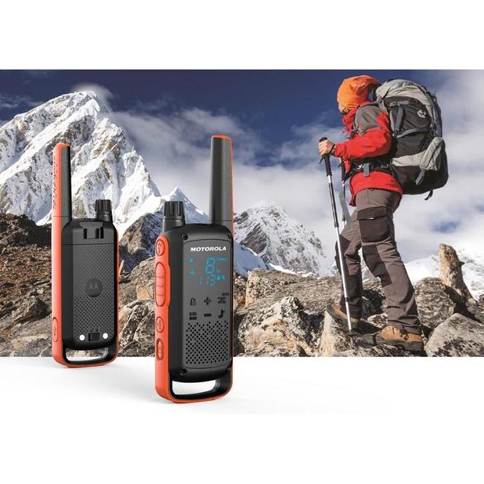 Promo HT Walkie Talkie Motorola Jarak Jauh Radio HT TLKR T82 jarak jauh 10km COD