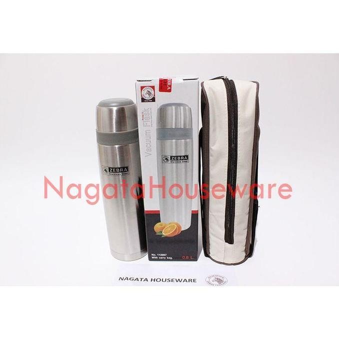 Terlaris Termos Air Panas Stainless Steel Vacuum Flask Zebra Prima 2 112957 Top