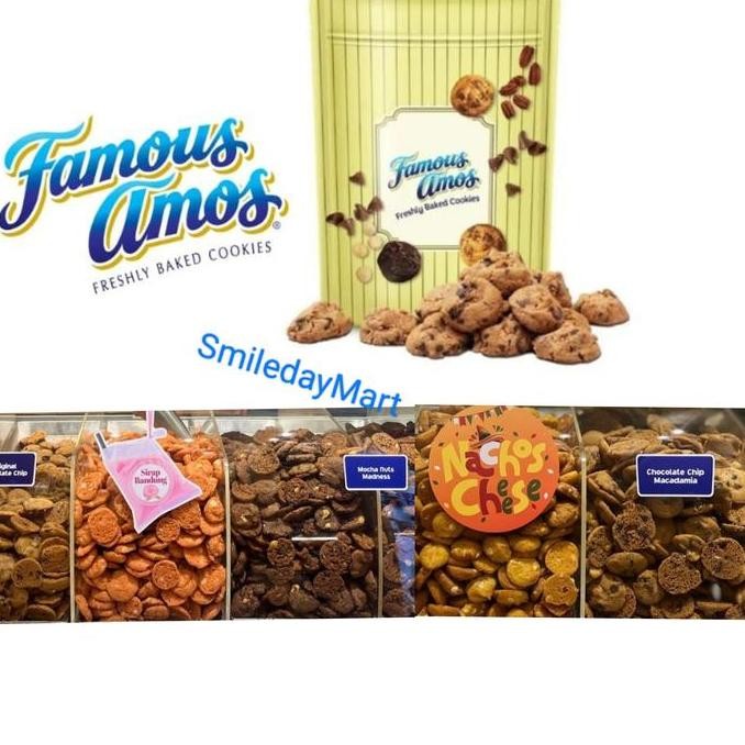 

Famous Amos Freshly Baked Cookies Bags - Kue Kering Malaysia Ori Stok Terbatas