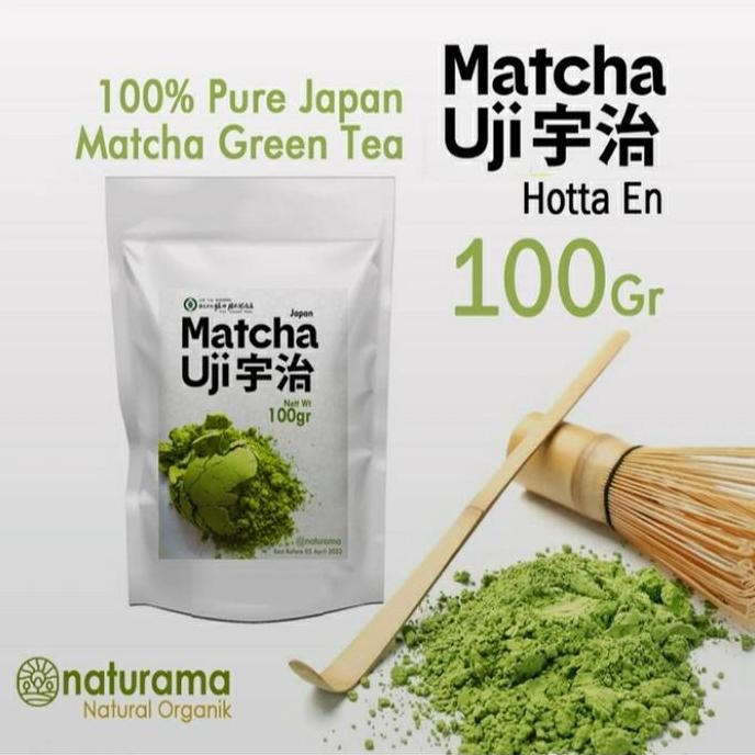 

Pure Matcha Uji 100 Gram Hotta En Bubuk Matcha Murni Japan Premium Pasti Ori