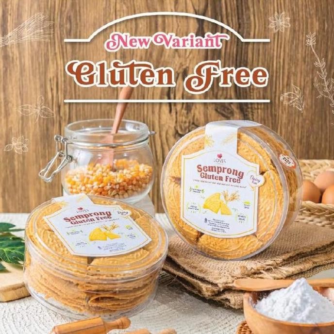 

Loves Semprong Gluten Free - Kue Semprong Sehat Toples Reguler Stok Terbatas